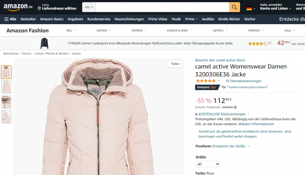 camel active Womenswear Damen Jacke