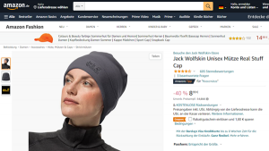 Jack Wolfskin Unisex Mütze Real Stuff Cap