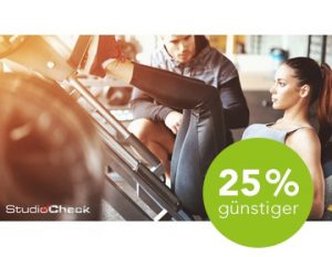Studio Check Gutschein: Teste das Fitness-Studio Deiner Wahl: für 2 Wochen ohne Vertragsbindung