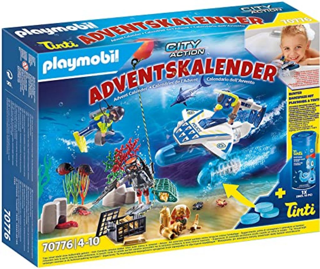 PLAYMOBIL® 70776 Adventskalender Badespaß Polizeitaucheinsatz