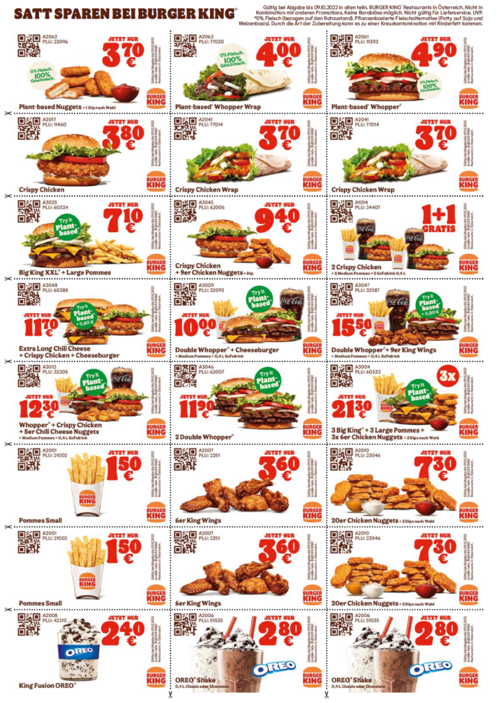 Burger King Coupons