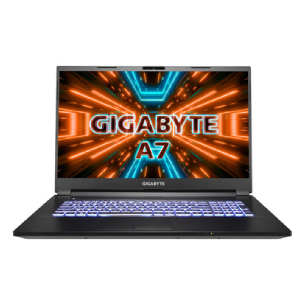 GIGABYTE A7 K1-BDE1130SD - 17,3" FHD IPS, 144Hz, AMD Ryzen 7 5800H, 16GB RAM, 512GB SSD, NVIDIA RTX 3060, FreeDOS