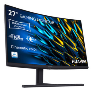 HUAWEI MateView GT 27 Zoll Standard Schwarz 68,58 cm, Curved, VA, QHD, 16:9, 350 Nits, 165 Hz, Cinematic Color, HDR10, HDMI, DP