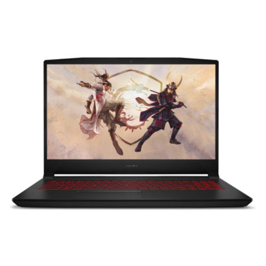 MSI Katana GF66 12UGS-261 - 15,6" FHD 144Hz Display, Intel Core i7-12700H, 16GB RAM, 1TB SSD, NVIDIA RTX 3070Ti, FreeDOS