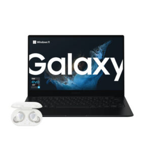 SAMSUNG Galaxy Book2 Pro 360 +Samsung SM-R175 Galaxy Buds - 39,62cm 15,6Zoll i7-1260P 16GB 1TB SSD W11H Graphite