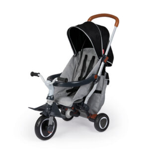 Smoby Fold-Up Trike, grau/schwarz