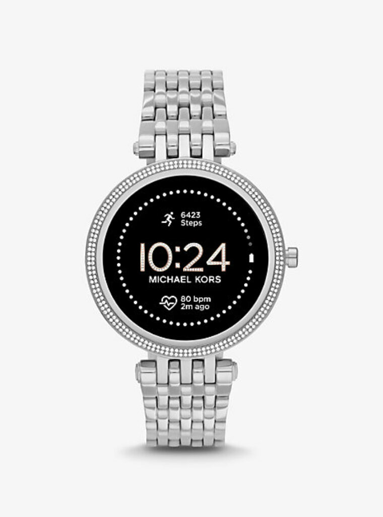 MK Smartwatch Gen 5E Darci Im Silberton Mit Pavé - Silberton(Silberton) - Michael Kors