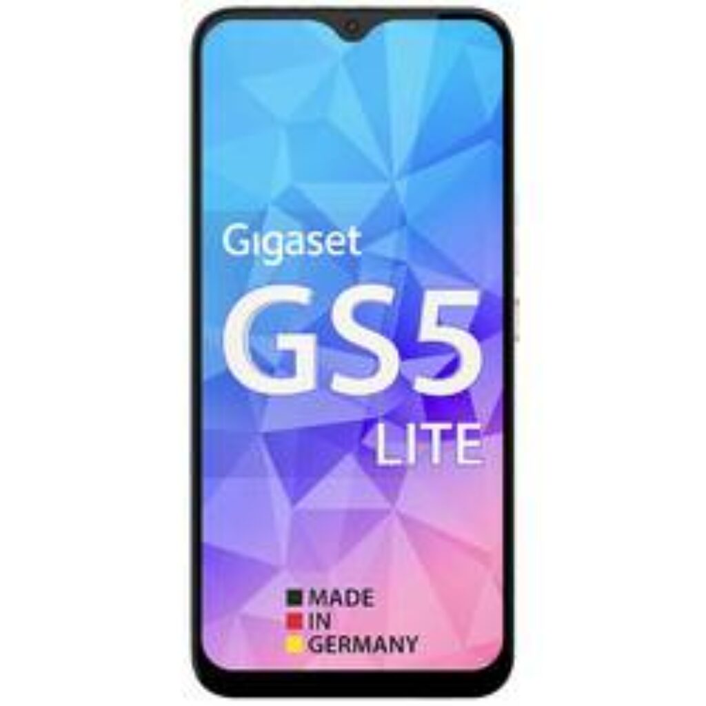 Gigaset GS5 LITE Smartphone 64 GB 16 cm (6.3 Zoll) Perlweiß Android™ 12 Dual-SIM