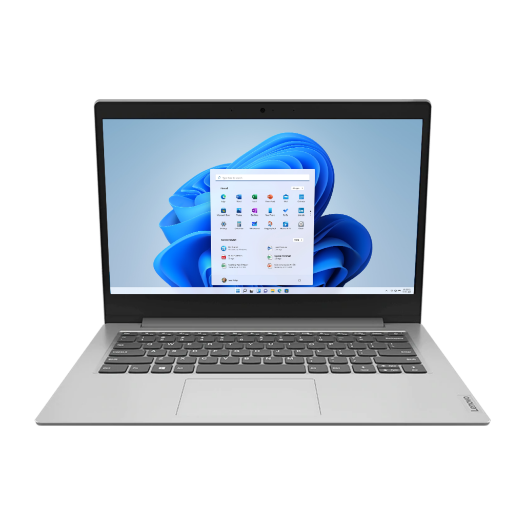 Lenovo IdeaPad 1 81VU00A4GE - 14" FHD IPS, Intel Celeron N4020, 4GB RAM, 128GB SSD, Microsoft 365 Single, Windows 11