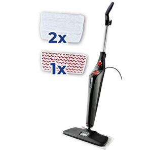 Vileda Steam Plus XXL Dampfreiniger mit PowerPad, hygienische Bodenreinigung von großen Flächen, entfernt bis zu 99,9% der Bakterien und Viren, für alle Böden, Eco-Verpackung