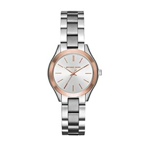 Michael Kors Damenuhr Mini Slim Runway Dreizeiger-Edelstahluhr