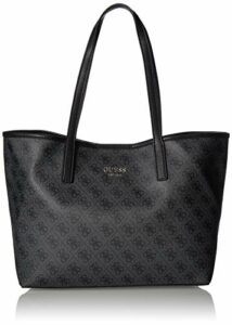 Guess Women's Vikky Handbag, Black (Coal/Coa), Einheitsgröße
