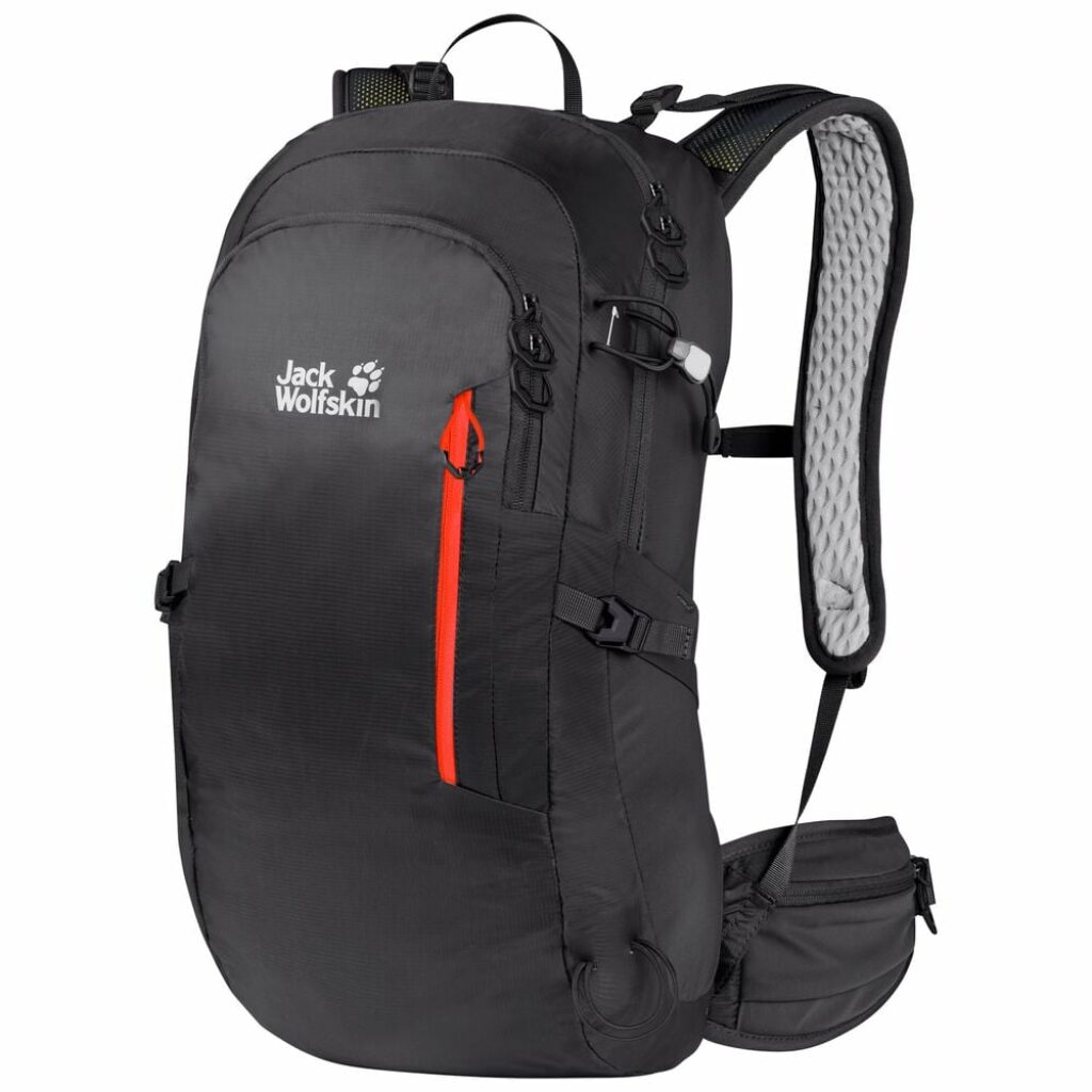 Jack Wolfskin Athmos Shape 20 Nachhaltiger leichter Wanderrucksack one size schwarz black