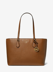 MK Shopper Valerie Large Aus Gekrispeltem Leder - Luggage(Braun) - Michael Kors