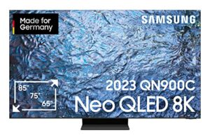 Samsung Neo QLED 8K QN900C 85 Zoll Fernseher (GQ85QN900CTXZG, Deutsches Modell), Neo Quantum HDR 8K Pro, Neural Quantum Prozessor 8K, Infinity Screen, Smart TV [2023]