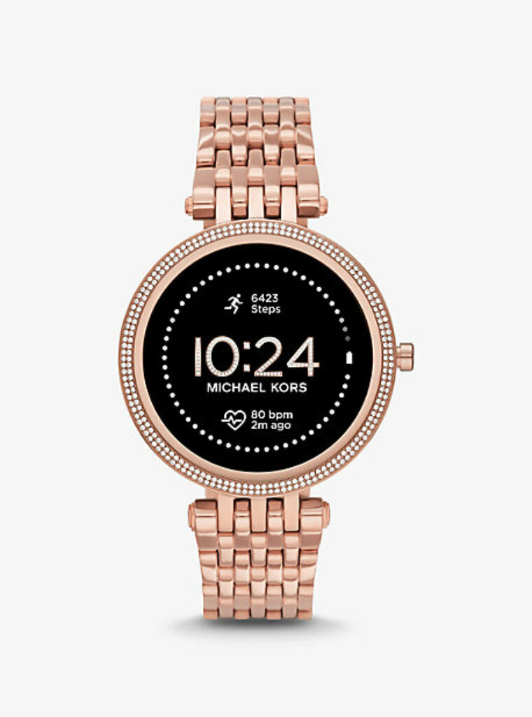 MK Smartwatch Gen 5E Darci Im Rosé-Goldton Mit Pavé - Rotgoldton(Rotgoldton) - Michael Kors