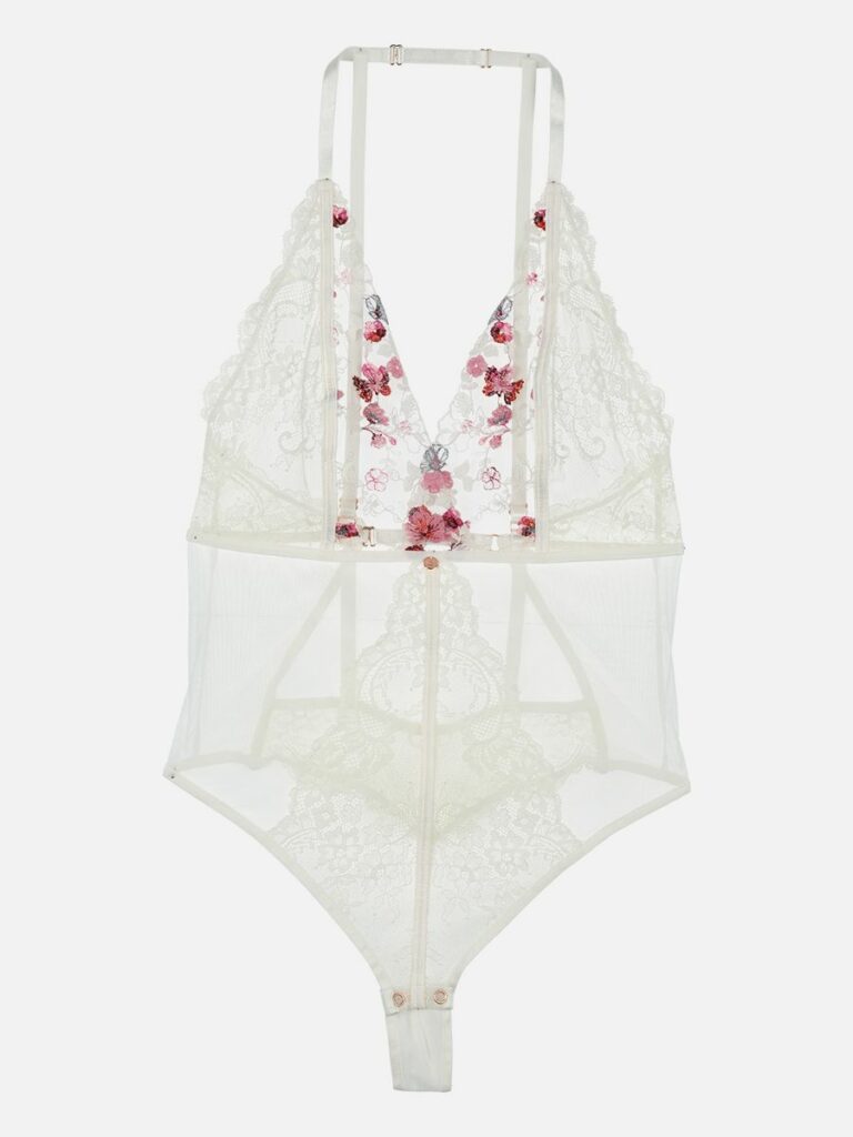 Spring Wish - Body mit String - Offwhite