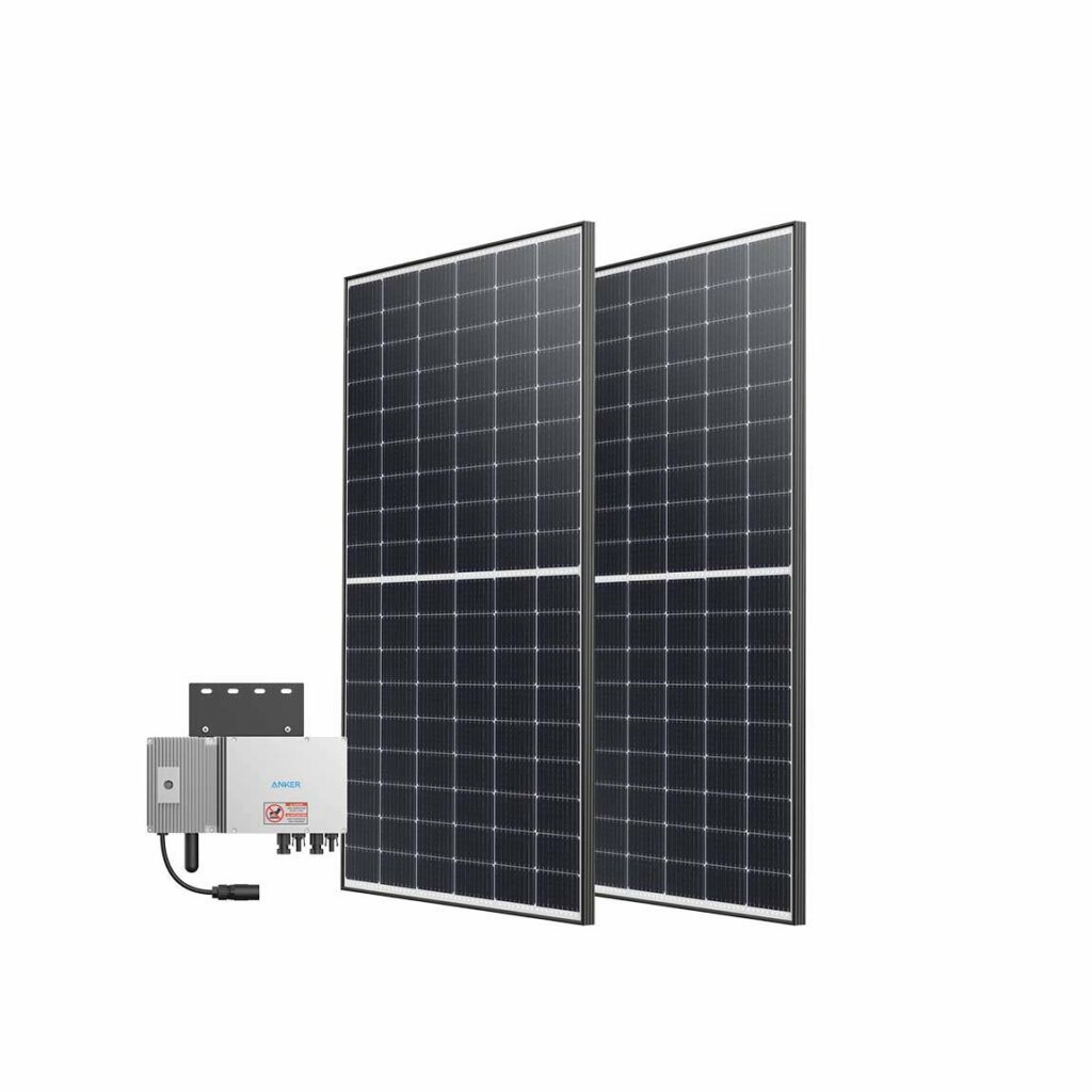 Anker SOLIX RS40 Balkonkraftwerk Basic (2x 415W) - Schwarz