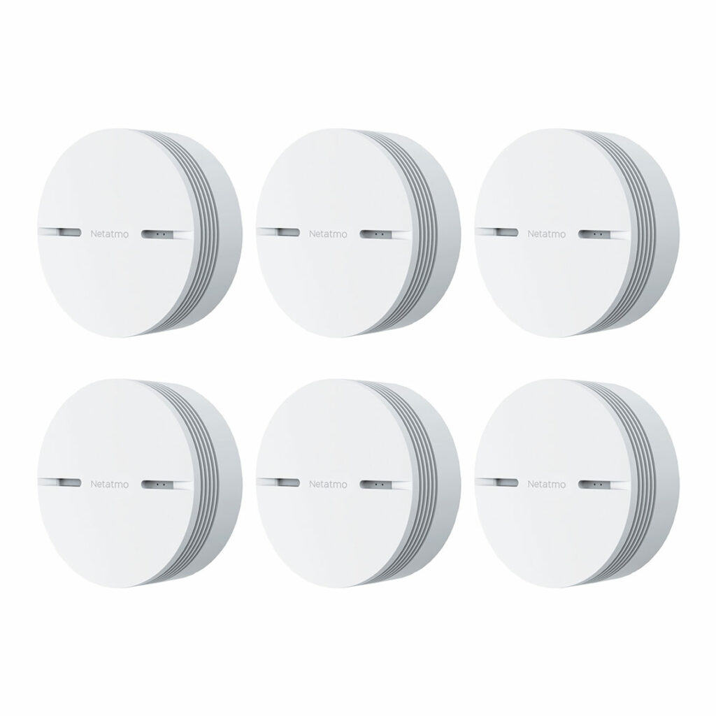 Netatmo Smarter Rauchmelder 6-Pack