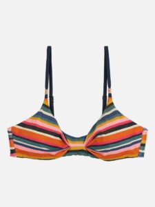 Rainbow Shimmer - Bikini-Top - Bunt