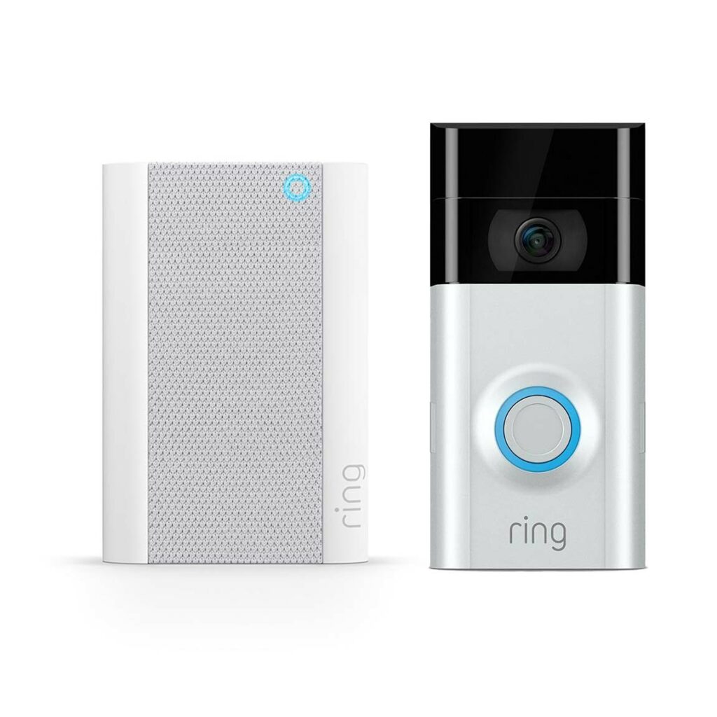 Ring Video Doorbell (2nd gen) + Chime - Silber
