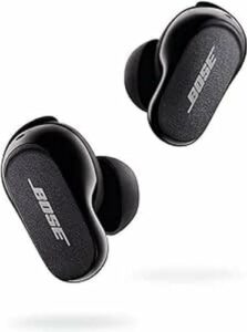 Bose QuietComfort Earbuds II, kabellos, Bluetooth, die weltweit besten Noise-Cancelling-In-Ear-Kopfhörer mit individueller Lärmreduzierung und personalisiertem Klang, Schwarz