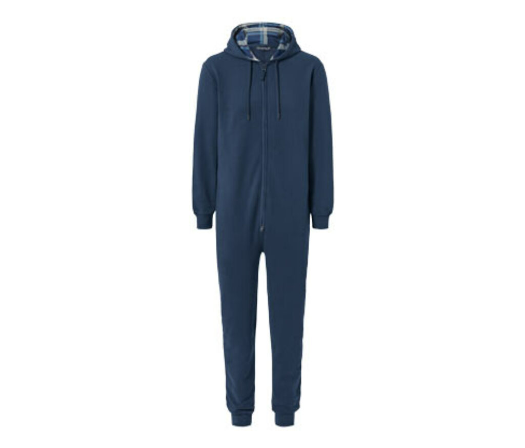 Lounge-Overall in weicher Sweat-Qualität