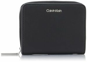 Calvin Klein Damen Must Z/A Wallet W/Flap MD K60K607432 Geldbörsen, Ck Black