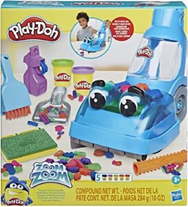 Play-Doh Zoom Zoom Saugen und Aufräumen Set mit 5 Farben