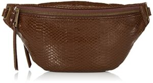 The Drop Women's Preston Belt Bag, Chocolate, One Size