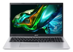 Acer Aspire 3 (A315-58-56DQ) Laptop | 15, 6 FHD Display | Intel Core i5-1135G7 | 16 GB RAM | 512 GB SSD | Intel Iris Xe Graphics | Windows 11 | QWERTZ Tastatur | Silber