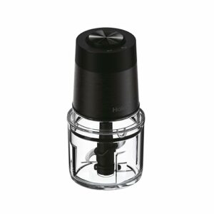 Haier Zerkleinerer 550W I Gemüseschneider mit 0,5L Glasschüssel I Mit 2 Geschwindigkeitsstufen I Zwiebelschneider & Gemüsezerkleinerer I Multizerkleinerer mit Anti-Rutsch-Boden [Serie 5 - HCH5B1]