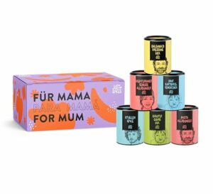 Just Spices 6er Gewürzbox für Mama I Geschenk für die Mutter zum Geburtstag oder Weihnachten
