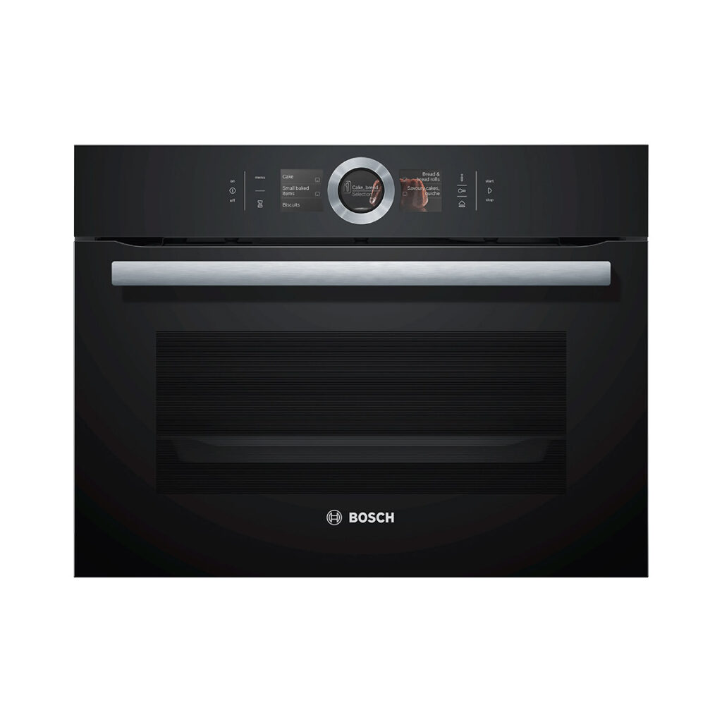 Bosch CSG656RB7 Serie 8 Einbau-Kompaktdampfbackofen - 60 x 45 cm - Schwarz