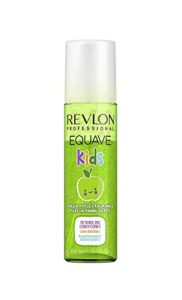 EQUAVE Kids Apple Detangling , 200 ml, entwirrender Leave-in Conditioner mit hypoallergener 2-Phasen-Formel, sofort kämmbare & geschmeidige Ergebnisse bei Haaren von Kindern