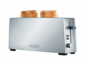 Graef Langschlitz-Toaster TO 90, Edelstahl, silber