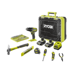 Ryobi Akku-Heimwerker-Set 'RPD18-2C20TAH' 11-teilig