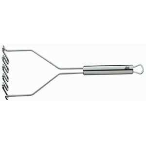 WMF Profi Plus Kartoffelstampfer 29 cm, Cromargan Edelstahl teilmattiert, spülmaschinengeeignet