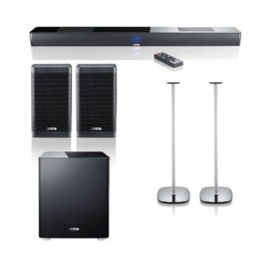 Canton Smart Soundbar 10 Sub 12 5.1 Heimkino-Set + LS 3 - Lautsprecherhalter