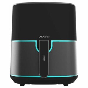 Cecotec Heißluftfritteuse ohne Öl, 5,5 L Cecofry Fantastik Inox 5500 Air Fryer 1700 W, 9 Menüs, Edelstahl-Finish, PerfectCook-Technologie, 80-200 Grad Celsius, 0-60 Minuten