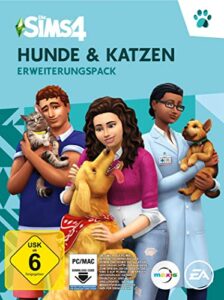 Die Sims 4 Hunde & Katzen (EP4)| Erweiterungspack | PC/Mac | VideoGame | Code in der Box | Deutsch