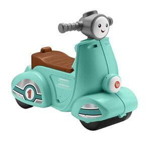 Fisher-Price Smart Stages - Musikalischer Aufsitzroller mit 3 Lernstufen für kognitive Fähigkeiten, inkl. 50+ Lieder und Sprüche, 6 Sprachen, von 12 Monaten bis 3 Jahren (Maximalgewicht 25 kg), HMV76