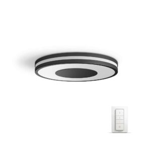 Philips Hue White Ambiance Being - LED-Deckenleuchte mit Dimmschalter - Black