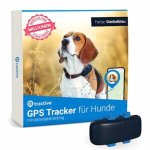 Tractive GPS Tracker für Hunde | Empfohlen von Martin Rütter | Weltweite Live-Ortung | Weglaufalarm | Gesundheitswarnungen & Aktivitätstracking | Mehrfacher Testsieger