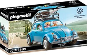 PLAYMOBIL Volkswagen 70177 Käfer mit Dachgepäckträger, abnehmbaren Dach und Heckklappe, Für Kinder ab 5 Jahren