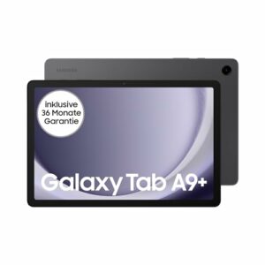 Samsung Galaxy Tab A9+ 5G Android-Tablet, 64 GB Speicherplatz, Großes Display, 3D-Sound, Simlockfrei ohne Vertrag, Graphite, Inkl. 3 Jahre Herstellergarantie [Exklusiv bei Amazon]