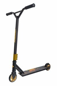 Schildkröt Stunt Scooter Untwist, Design: Fire, wertiger Stunt Scooter mit Alu-Felge, 100 mm PU Räder, für tolle Tricks und Stunts, 510461