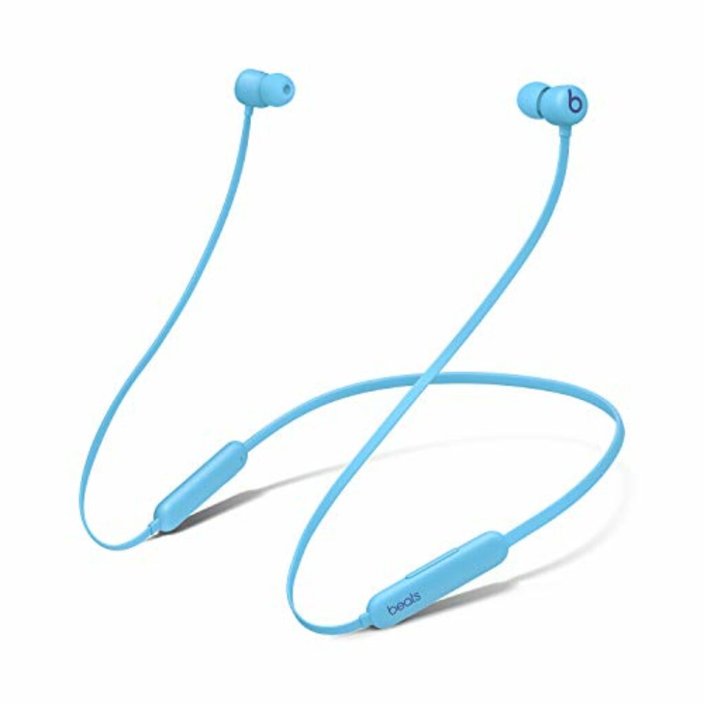 Beats Flex In-Ear Kopfhörer – Apple W1 Chip, magnetische In-Ear Kopfhörer, Bluetooth Klasse 1, 12 Stunden Wiedergabe, kabellos – Flammenblau