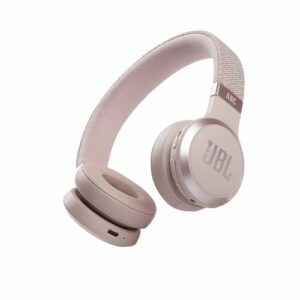 JBL Live 460NC kabelloser On-Ear Bluetooth-Kopfhörer in Rosa – Mit Noise-Cancelling und Sprachassistent – Für bis zu 50 Stunden Musikgenuss