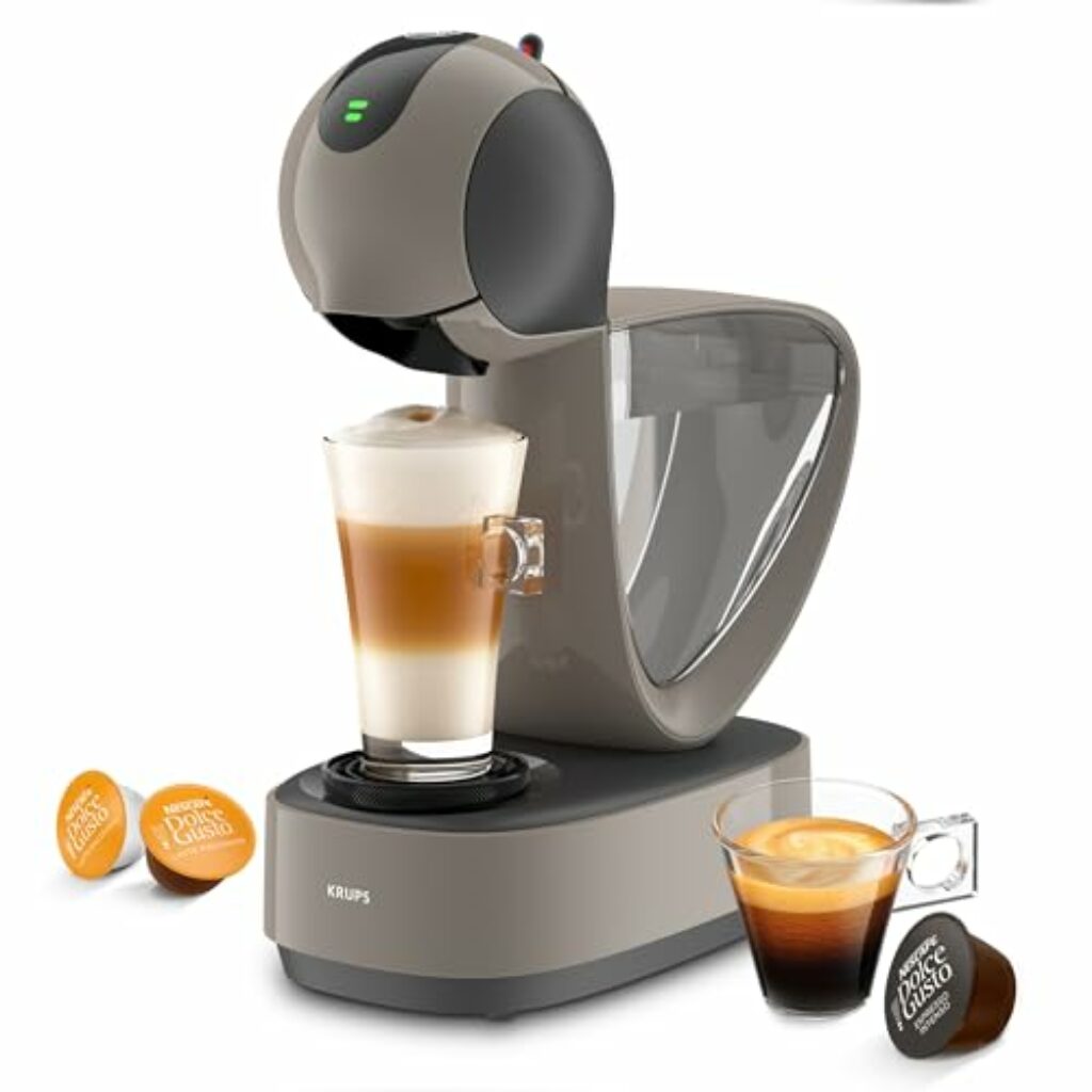 NESCAFÉ DOLCE GUSTO INFINISSIMA TOUCH by KRUPS taupe automatische Kaffeekapselmaschine